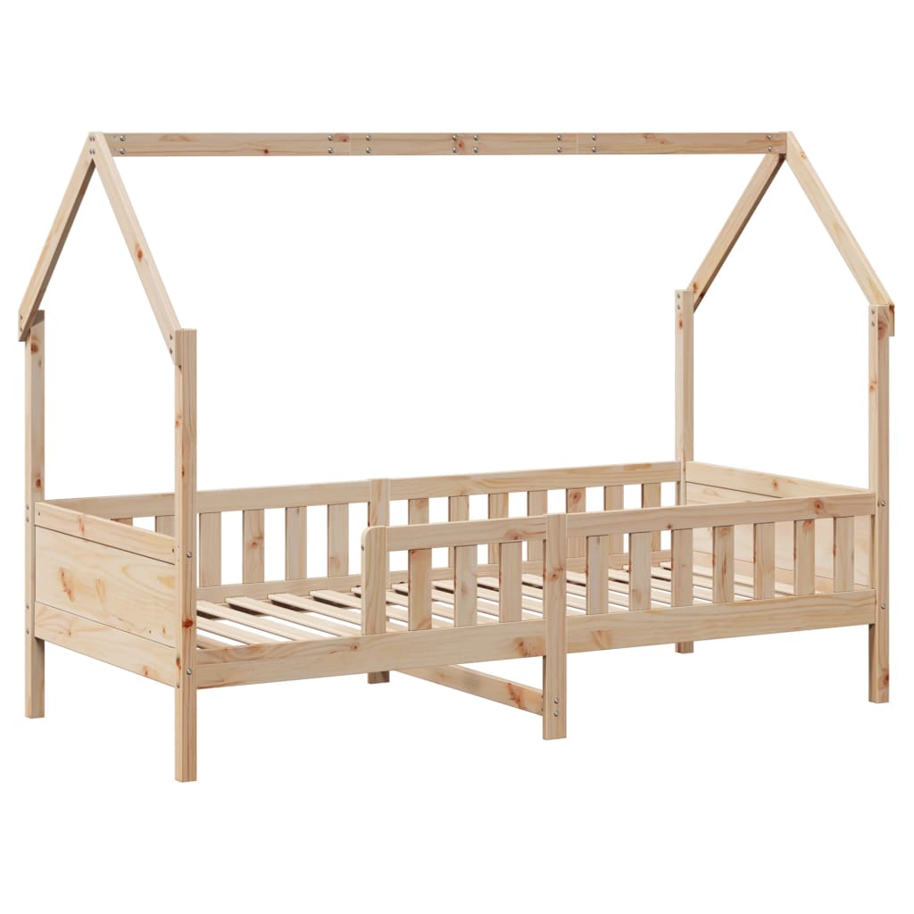 sengeramme til husseng 90x190 cm massivt fyrretræ