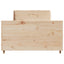 sengeramme uden madras 100x200 cm massivt fyrretræ