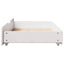 sengeskuffer 2 stk. 95x55x17 cm massivt fyrretræ hvid