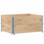 pallerammer 2 stk. 80x60 cm massivt fyrretræ