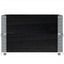 pallerammer 2 stk. 80x60 cm massivt fyrretræ sort
