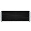 pallerammer 2 stk. 120x80 cm massivt fyrretræ sort