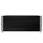pallerammer 2 stk. 100x100 cm massivt fyrretræ sort