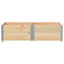 pallerammer 2 stk. 150x100 cm massivt fyrretræ
