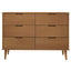 sengebord MOLDE 113x40x80 cm massivt fyrretræ brun