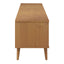 tv-skab MOLDE 158x40x49 cm massivt fyrretræ brun