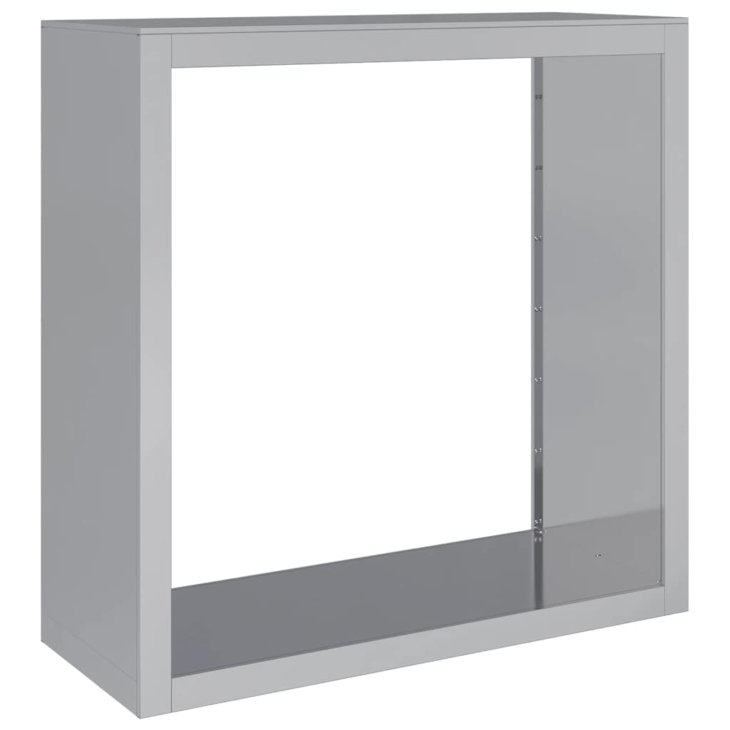 brændestativ 100x40x100 cm galvaniseret stål