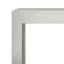 brændestativ 100x40x80 cm rustfrit stål