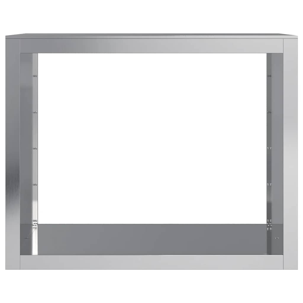 brændestativ 100x40x80 cm galvaniseret stål