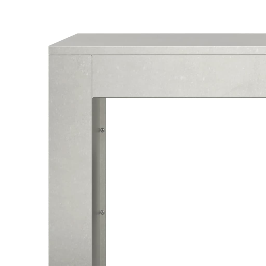 brændestativ 100x40x60 cm rustfrit stål