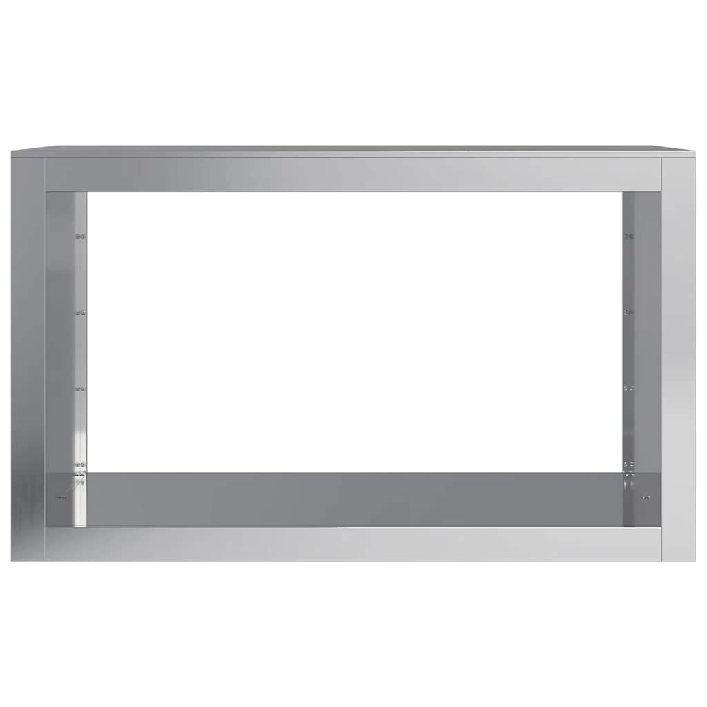brændestativ 100x40x60 cm galvaniseret stål