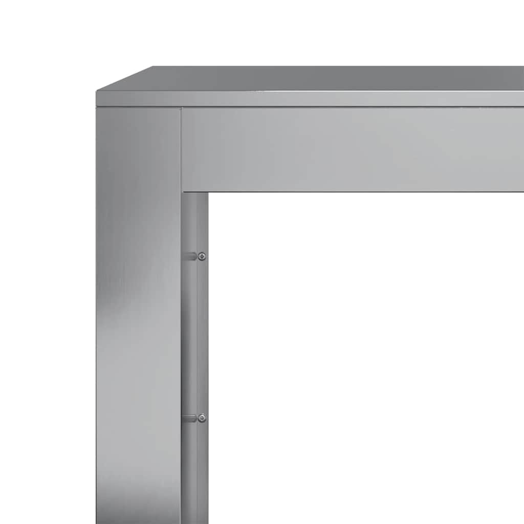 brændestativ 100x40x60 cm galvaniseret stål