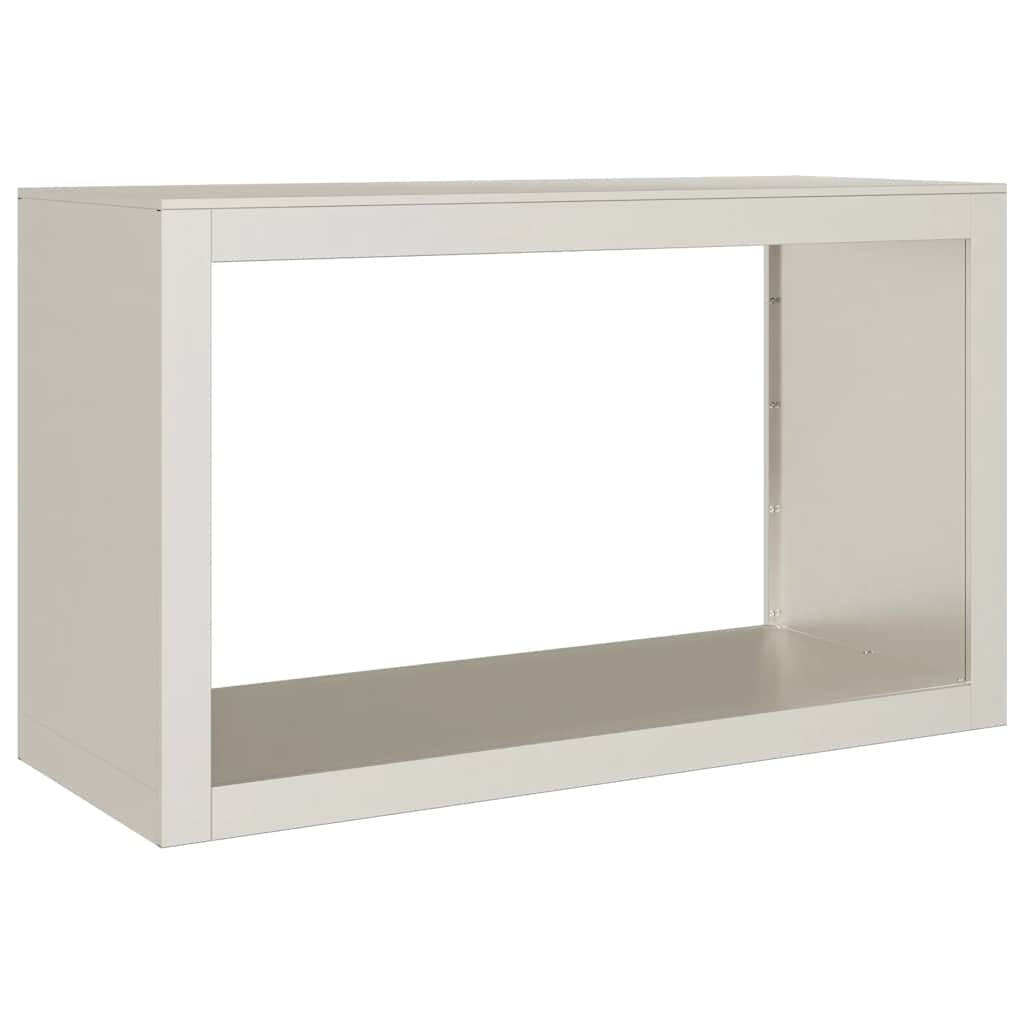 Brændereol 100x40x60 cm i vejrbestandigt stål