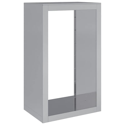 brændestativ 60x40x100 cm galvaniseret stål