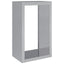 brændestativ 60x40x100 cm galvaniseret stål
