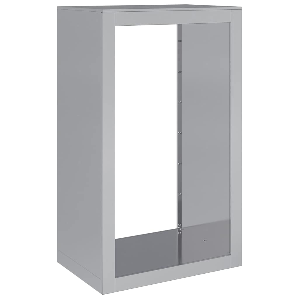 brændestativ 60x40x100 cm galvaniseret stål