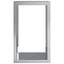 brændestativ 60x40x100 cm galvaniseret stål