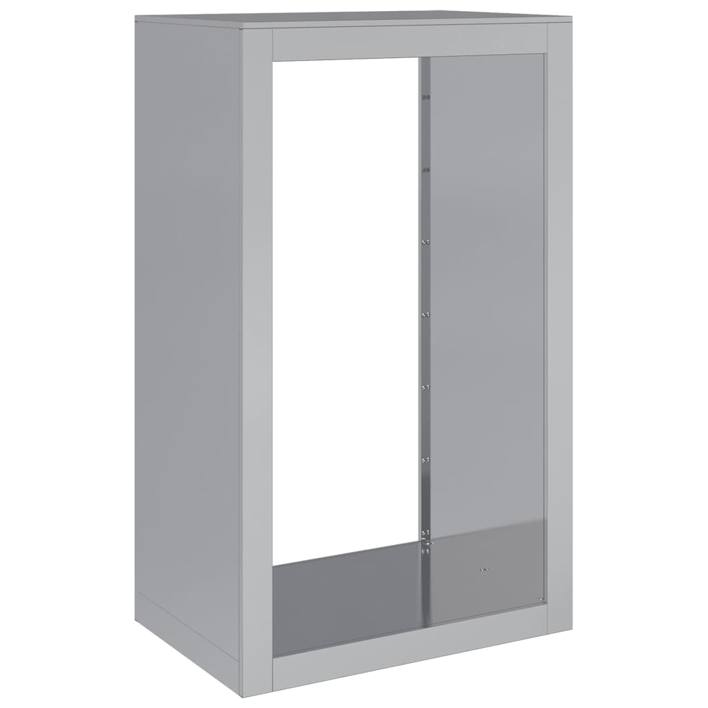 brændestativ 60x40x100 cm galvaniseret stål