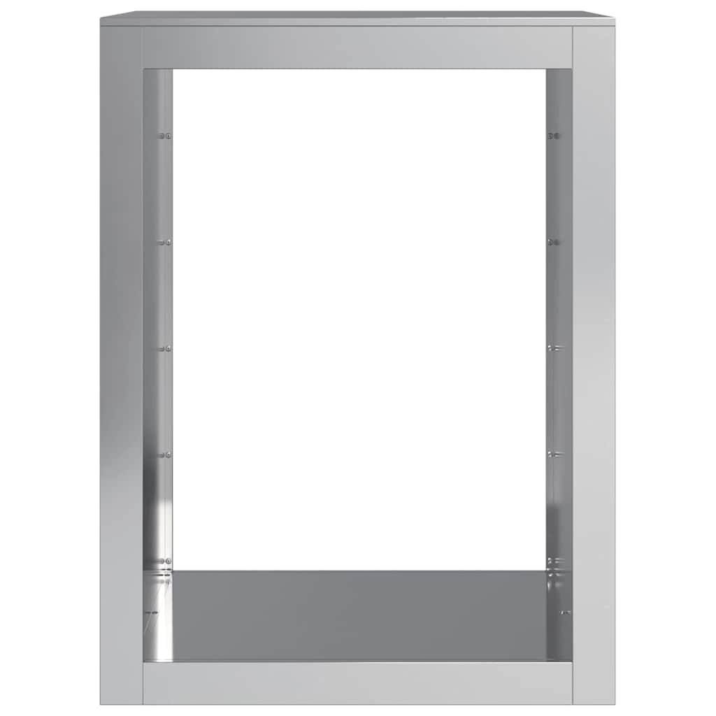 brændestativ 60x40x80 cm galvaniseret stål