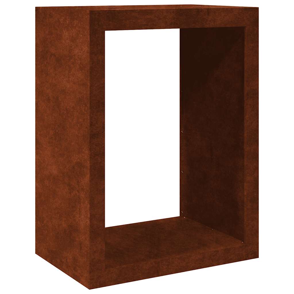 Brændereol 60x40x80 cm i vejrbestandigt stål
