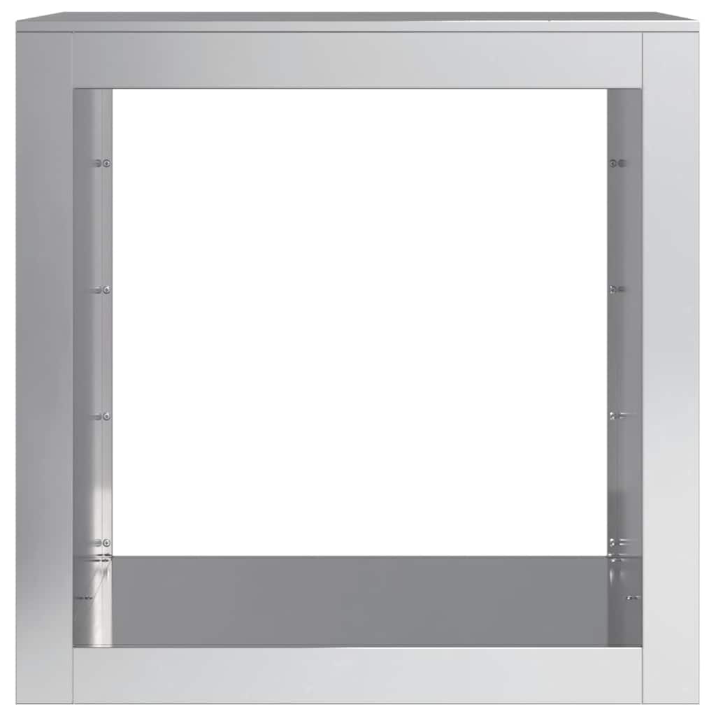 brændestativ 60x40x60 cm galvaniseret stål