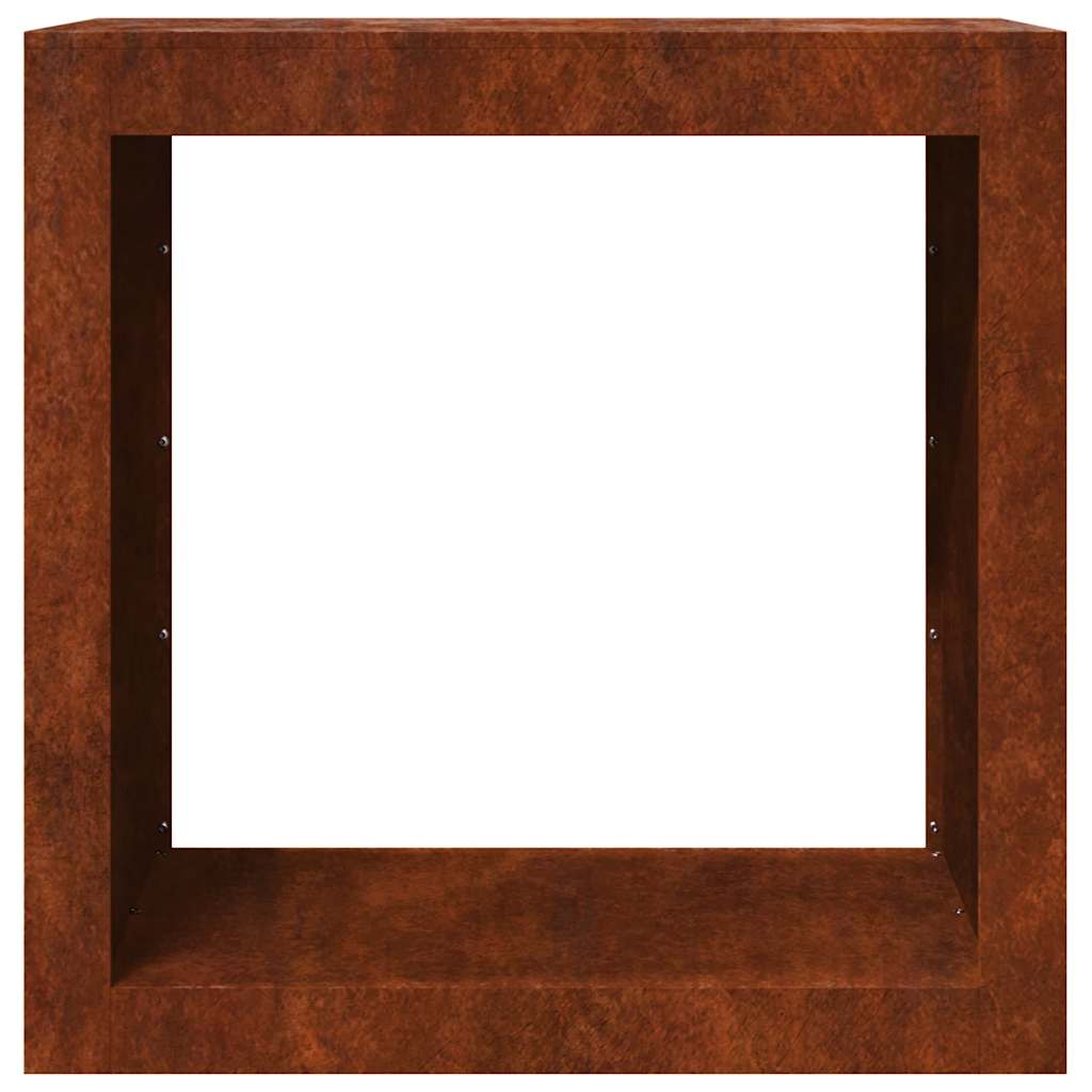 Brændereol 60x40x60 cm i vejrbestandigt stål