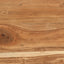 konsolbord 110x42x76 cm massivt akacietræ