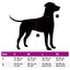 hundesele med refleksstriber str. XL justerbar sort