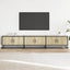 tv-bord 210x35x41 cm konstrueret træ sonoma-eg
