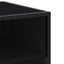 tv-bord 180,5x40x46 cm konstrueret træ sort
