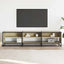tv-bord 180x40x46 cm konstrueret træ sonoma-eg