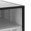 tv-bord 270x40x46 cm konstrueret træ grå sonoma-eg