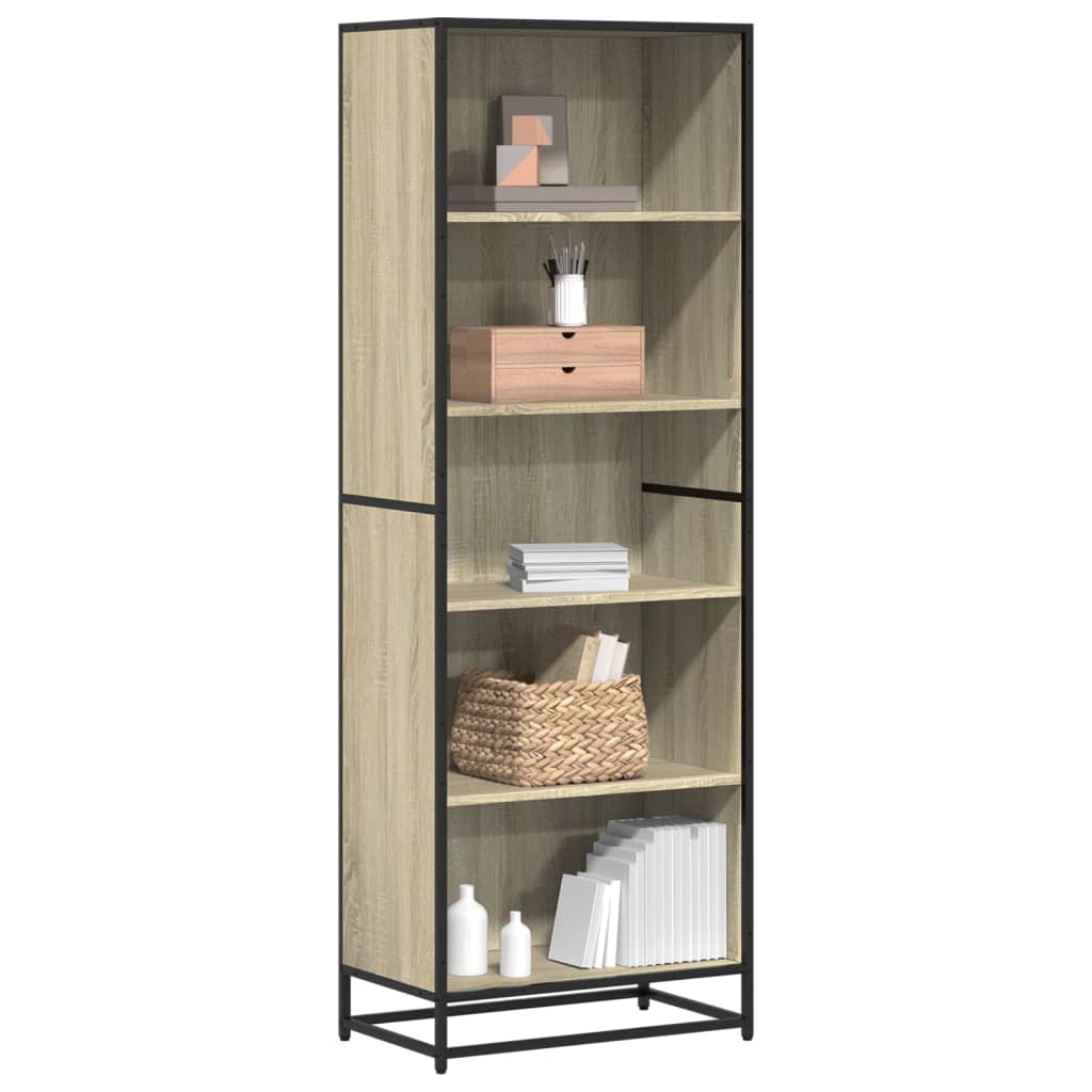 Bogreol 60X35X170,5 Cm Konstrueret Træ Sonoma-Eg - 60 cm / 170.5 cm