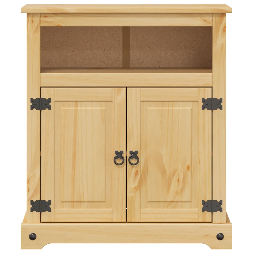 badeværelsesskab Corona 70x33x80 cm massivt fyrretræ
