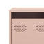 tv-bord 68x39x43,5 cm koldvalset stål lyserød
