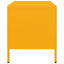 tv-bord 68x39x43,5 cm koldvalset stål sennepsgul