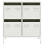 skab 68x39x73,5 cm koldvalset stål hvid