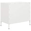 skab 68x39x58,5 cm koldvalset stål hvid