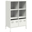 skab 68x39x103,5 cm stål hvid