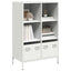 skab 68x39x103,5 cm stål hvid