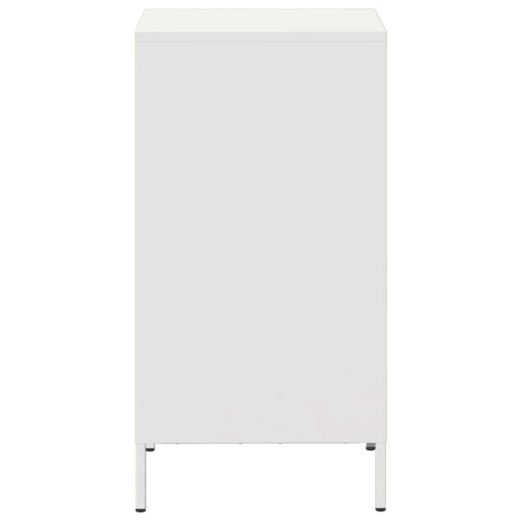 skænk 35x39x73,5 cm koldvalset stål hvid
