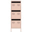 skab 39x35x103,5 cm stål sort