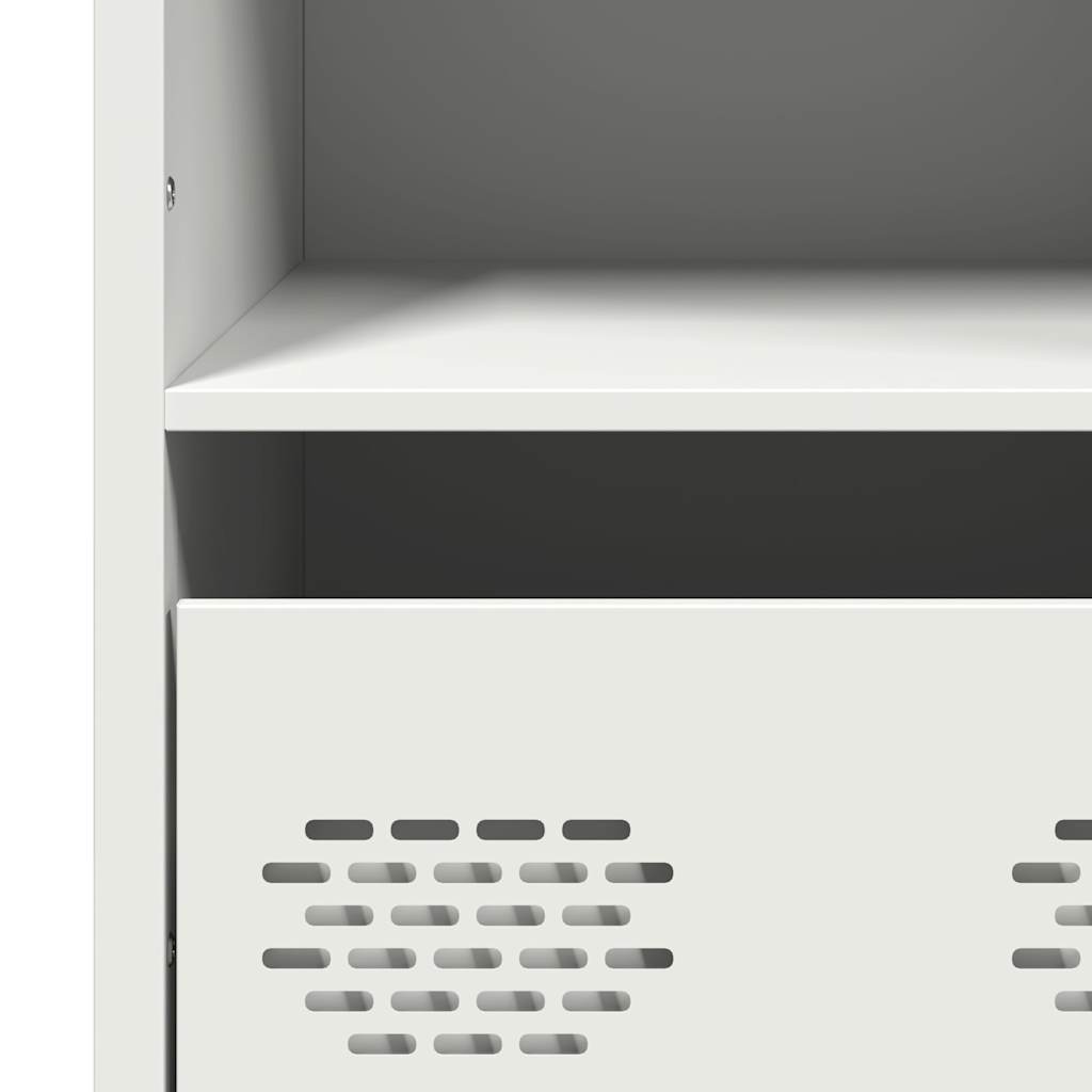 skab 68x39x103,5 cm stål hvid