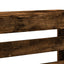 radiatorskjuler 78x20x82 cm konstrueret træ røget egetræsfarve