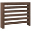radiatorskjuler 104x20x82 cm konstrueret træ brun egetræ