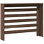 radiatorskjuler 104x20x82 cm konstrueret træ brun egetræ