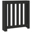 radiatorskjuler 78x20x82 cm konstrueret træ sort