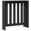 radiatorskjuler 78x20x82 cm konstrueret træ sort