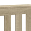 radiatorskjuler 78x20x82 cm konstrueret træ sonoma-eg
