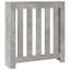 radiatorskjuler 78x20x82 cm konstrueret træ betongrå